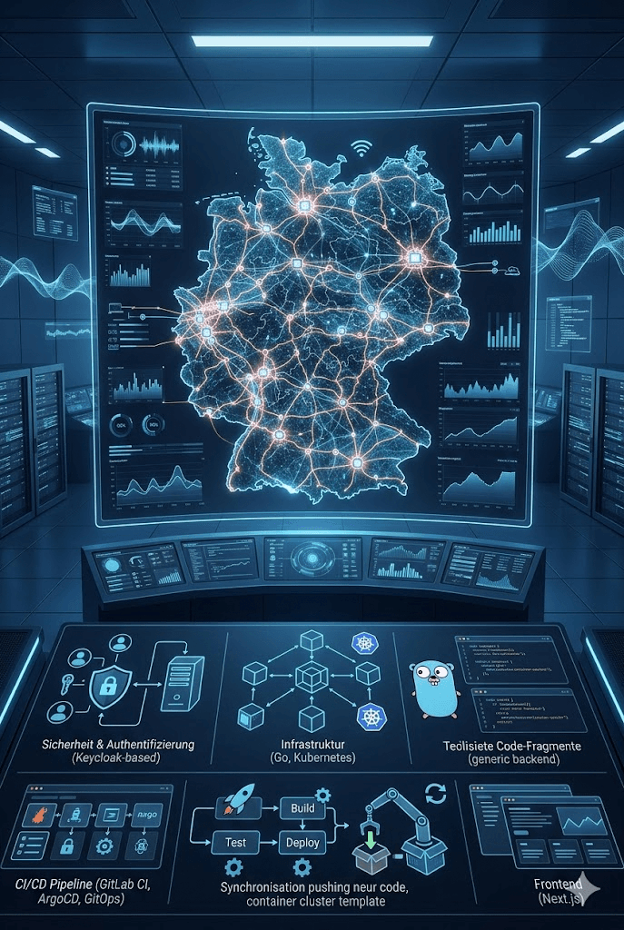 Echtzeitlagebild der deutschen Internet-Infrastruktur